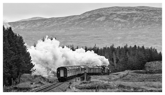 Southbound from Rannoch